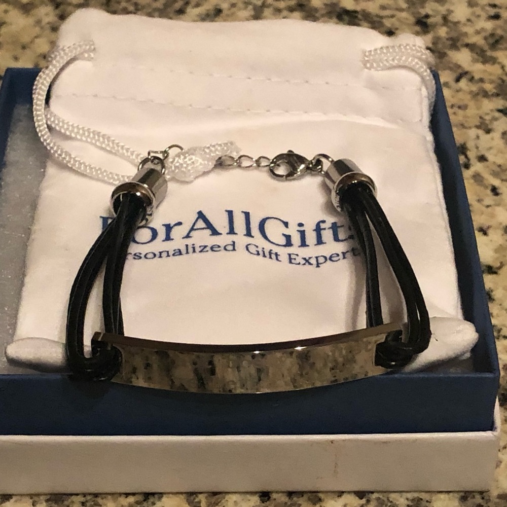 NEW! Engraved bracelet
